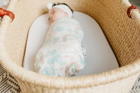 Copper Pearl Large Premium Knit Baby Swaddle Receiving Blanket Unicorns Whimsy in Saudi Arabia