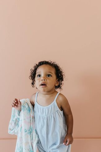 Copper Pearl Large Premium Knit Baby Swaddle Receiving Blanket Unicorns Whimsy in Saudi Arabia