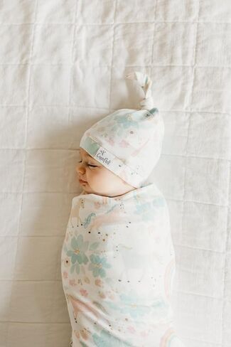 Copper Pearl Large Premium Knit Baby Swaddle Receiving Blanket Unicorns Whimsy in Saudi Arabia