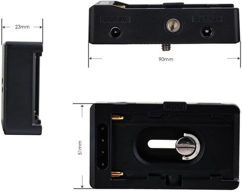 لوحة بطارية مع منفذ نوع سي بي دي 30 واط، تيار مستمر 12 فولت/8 فولت in Kuwait