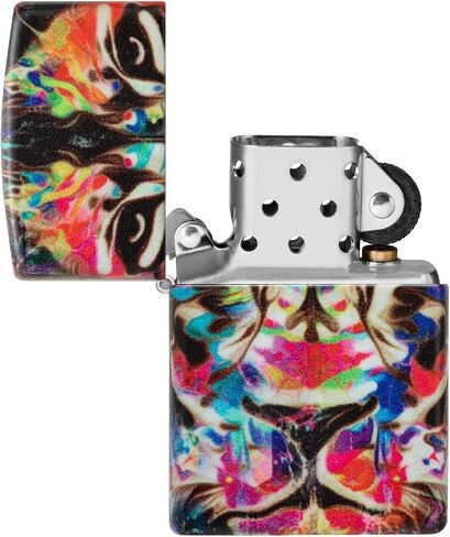 Zippo Lighter: Colorful Lion - 540 Color 49901 in Saudi Arabia