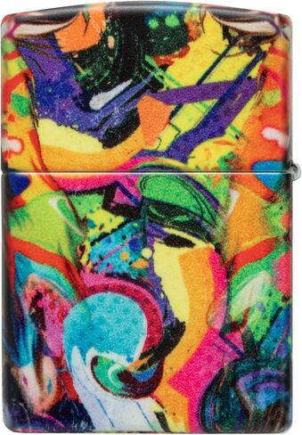 Zippo Lighter: Colorful Lion - 540 Color 49901 in Saudi Arabia