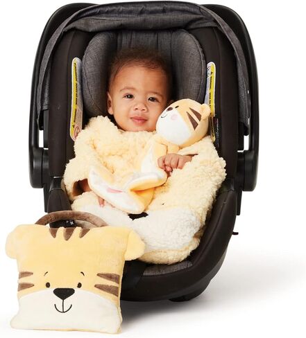 Enesco Baby Tiger Be Fierce Cozy Bag Onesie, Brown, One Size, Brown, 0-12 Months in Saudi Arabia