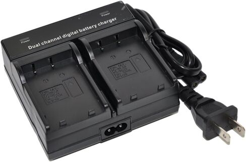 BTBAI BP-911 Battery Charger AC Dual for BP911 BP-911K BP-914 BP-915 BP-924 BP-927 BP-930 BP-930E BP-930R BP-941 BP-945 BP-950 BP-950G BP-955 BP-970 BP-970G BP-975 Camcorder s1a in Saudi Arabia