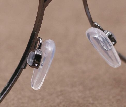 بوش في وسادات الأنف النظارات، BEHLINE 6 أزواج الهواء غرفة الأنف قطعة ، لينة سيليكون وسادة الهواء gl استبدال حراس الأنف، المضادة للانزلاق وسادات جسر الأنف ل العين Gl Sungl in Kuwait