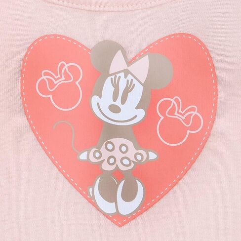Disney Minnie Mouse Bodysuit Set for Baby 6-9 MO Multicolored, Multicolored in Kuwait