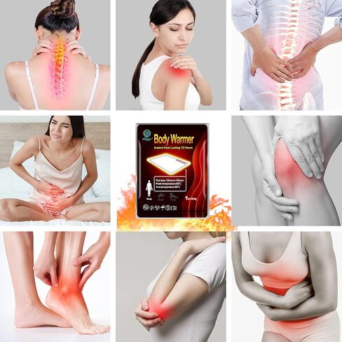 6 قطع من وسادات التدفئة المحمولة لتخفيف آلام تشنجات الحيض - رقعة تخفيف آلام تشنجات الدورة الشهرية للاستعمال مرة واحدة، تخفيف آلام التشنجات في أي وقت في العمل، والسفر، وفي الهواء الطلق وفي الداخل in Kuwait