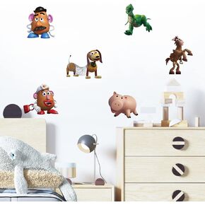 ملصقات جدارية لألعاب الأطفال قابلة للتقشير واللصق، ملصقات حائط لألعاب كرتونية لغرفة النوم تحت عنوان غرفة الأطفال والحضانة والرعاية النهارية in Kuwait