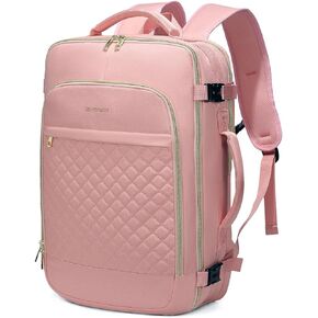 Roysmart Travel Backpack for Women, Carry on Suitcase Bag Personal Item Bag for Airlines, Outdoor Waterproof Hiking Backpack, Sports Rucksack Dasual Daypack-Pink in Saudi Arabia