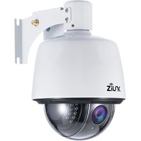 كاميرا مراقبة لاسلكية ZILINK 2MP من الفولاذ المقاوم للصدأ للأمان الخارجي مع IP65 مقاومة للماء، مقلاة/إمالة/تكبير، تكبير بصري 5X، وصول عن بعد، كشف الحركة، دعم بطاقة TF-iOS، Android in Kuwait