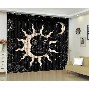 kxry Pink Paris Blackout Curtains for Bedroom Living Room Eiffel Tower Flower French Style Darkening Grommet Curtain 84 Inches Long Window Drapes Treatment Room Decor,2 Panels Set, 42''W x 84''L in Kuwait