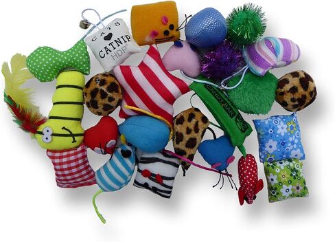 Grab Bag Catnip 24 Pieces cat Toys Bag Size:Pack of 1 in Saudi Arabia