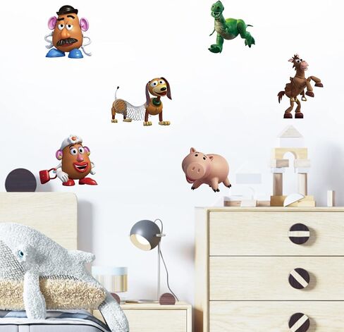 ملصقات جدارية لألعاب الأطفال قابلة للتقشير واللصق، ملصقات حائط لألعاب كرتونية لغرفة النوم تحت عنوان غرفة الأطفال والحضانة والرعاية النهارية in Kuwait