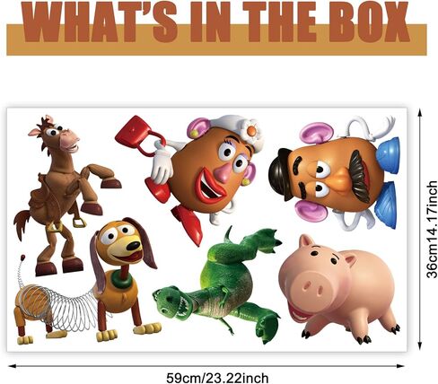 ملصقات جدارية لألعاب الأطفال قابلة للتقشير واللصق، ملصقات حائط لألعاب كرتونية لغرفة النوم تحت عنوان غرفة الأطفال والحضانة والرعاية النهارية in Kuwait