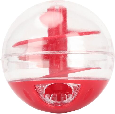 BEIJIALY Cat Treat Dispenser Toys, Cat Treat Dispensing Ball, Interactive Kitten Puzzle Toy, Kitten Food Dispensing Balls Pet Slow Feeder Puzzle Ball for Kitten in Kuwait