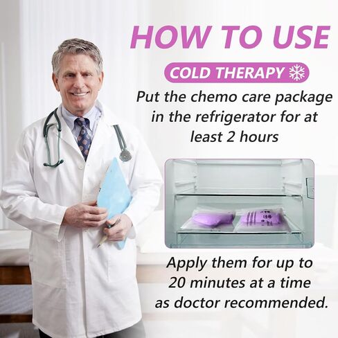 RelaxCoo Cold Therapy Socks & Hand Ice Pack Cold Gloves for Chemotherapy Neuropathy, Chemo Care Package for Women Men, Ideal for Plantar Fasciitis, Carpal Tunnel, Arthritis Hand Pain Relief, L in Kuwait
