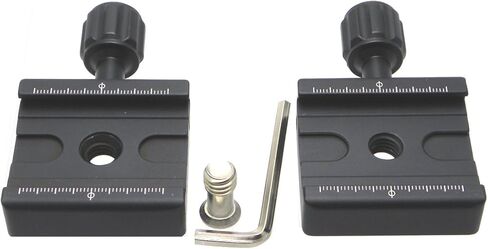 50mm DPLEX-50 Twin / Double Duplex Clamp Set Subtend / Bidirectional Arca Compatible Desmond in Saudi Arabia
