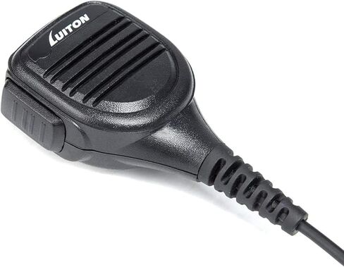 ميكروفون مكبر صوت عالي التحمل لمكبر صوت BaoFeng على الكتف متوافق مع BaoFeng UV-5R BF-F8HP UV-82 UV-5X3 Retevis RT22 Kenwood BTECH TYT in Kuwait