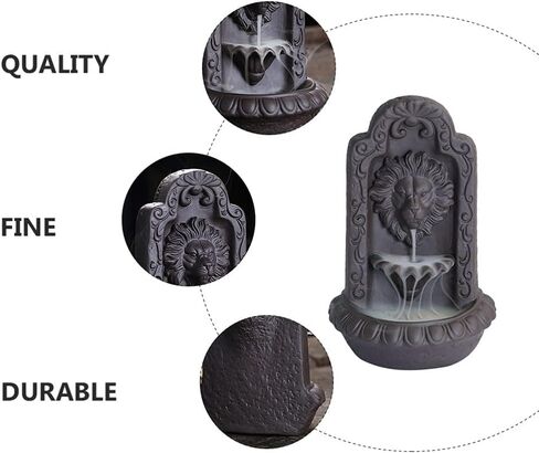 مبخرة من السيراميك من روسينيس وبخاخر الشلال وحوامل البخور المتدفق الخلفي والبخور على شكل أسد لتزيين المنزل والمكتب in Kuwait