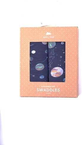 Angel Dear - Solar System, Swaddle Blanket, 2 Pack Set in Kuwait