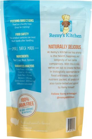 Remy’s Kitchen Beef Meat Medley Freeze Dried Treats for Dogs and Cats in Saudi Arabia