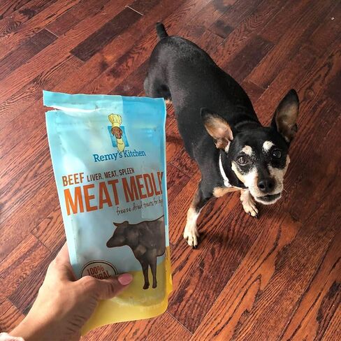 Remy’s Kitchen Beef Meat Medley Freeze Dried Treats for Dogs and Cats in Saudi Arabia