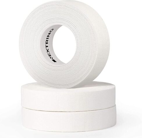 شريط أصابع رياضي من Nextrino - 3 لفات، خالي من اللاتكس، مقاوم للعرق للرياضة - أبيض in Kuwait