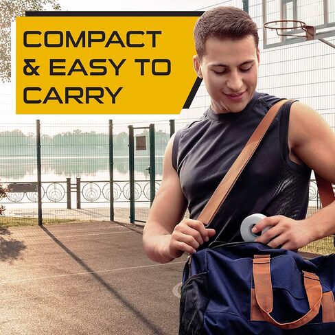 شريط أصابع رياضي من Nextrino - 3 لفات، خالي من اللاتكس، مقاوم للعرق للرياضة - أبيض in Kuwait