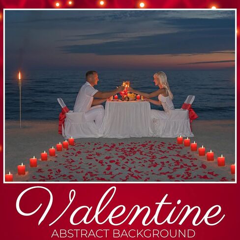 6 Pcs 2'' x 1.65'' Red Heart Shaped Candles Mini Heart Candle Sweet Love Romantic Candles Long Lasting Mini Tea Lights Candles for Valentine's Day Proposal Wedding Party Home Dinner Table Decor in Saudi Arabia