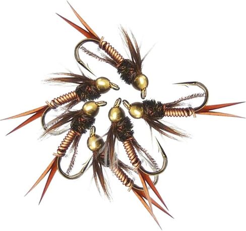 24Pcs Fly Fishing Flies Trout Lures Fishing Tackle Fly Fishing Flies with Boxed Trout Bass Artificial Fish Bait in Saudi Arabia