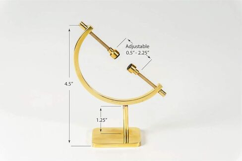 حامل من أمرون معدني، زخرفة، جوهرة، صدفة، عملة معدنية، حامل عرض - حامل من نوع الفرجار (نحاس) AU5 in Kuwait