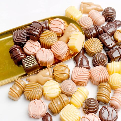 50 قطعة من الشوكولاته الاصطناعية محاكاة الشوكولاته الطعام الاصطناعي الشوكولاته الراتنج مسطحة الظهر الشوكولاته الشوكولاته للحرف اليدوية الحلوى ديكور المنزل نموذج المطبخ in Kuwait