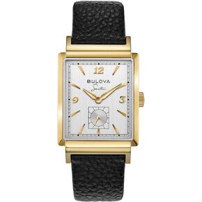 Bulova Men's Frank Sinatra My Way Leather Strap Watch