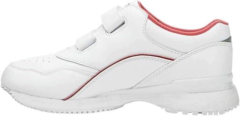 Propét Womens Tour Walker Strap Walking Walking Sneakers Athletic Shoes - Off White in Saudi Arabia
