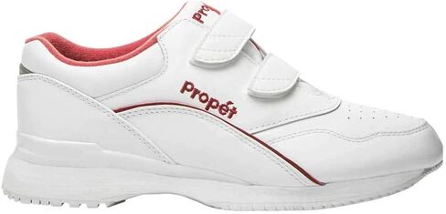 Propét Womens Tour Walker Strap Walking Walking Sneakers Athletic Shoes - Off White in Saudi Arabia