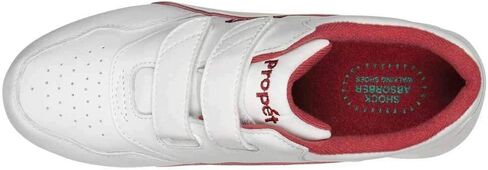 Propét Womens Tour Walker Strap Walking Walking Sneakers Athletic Shoes - Off White in Saudi Arabia