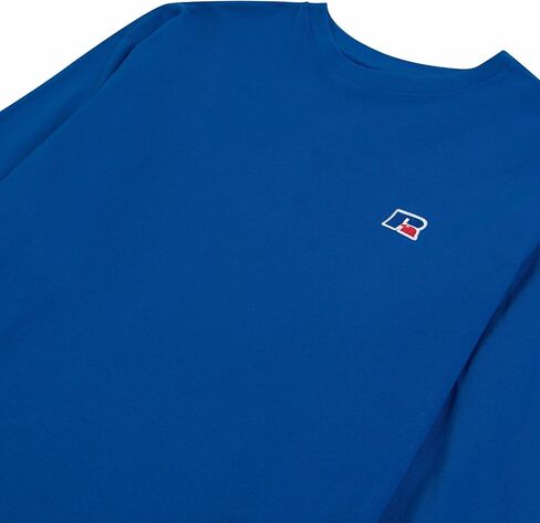 Russell Athletic Big and Tall Long Sleeve T Shirts – 2 Pack Mens Cotton Shirt in Saudi Arabia