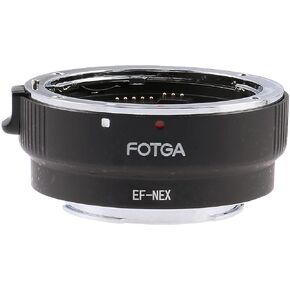 غطاء محول تركيب عدسة Fotga Autofocus EF-NEX لعدسة Canon EF EF-S المتوافقة مع كاميرا Sony E Mount NEX-7 A1 A7C A7 A7R A7S II III IV A9 DSLR in Saudi Arabia
