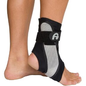 Aircast A60 Ankle Support Brace, Left Foot, Black, Medium (Shoe Size: Men's 7.5-11.5 / Women's 9-13)