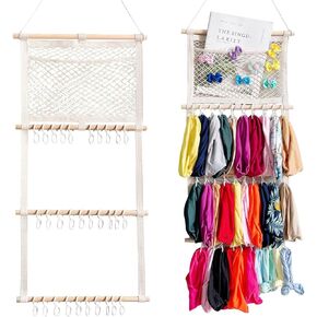 Yeshore Headband Holder Hair Bows Organizer for Girls, Baby Hair Accessories Organizer Storage Decor for Wall, Door or Closet in Toddler Girls Room in Kuwait