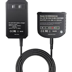 شاحن بطارية منزلق من SoulBay 9.6-18 فولت لبلاك اند ديكر متعدد فولت 9.6 فولت 12 فولت 14.4 فولت 18 فولت أدوات كهربائية عاصفة نيكاد Ni-MH بطاريات HPB12 HPB18 HPB96 PS130 PS140 FSB18 ETPCA-P180021U2 سلك بديل in Kuwait