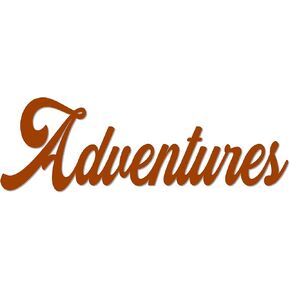 مغامرات كلمة معدنية جدار علامة ديكور المنزل السفر ديكور لهجة المقصورة ديكور الباب شماعات استكشاف المعادن جدار الفن علامة - 3 أحجام / 13 لونا - 14 " - أسود - داخلي في الهواء الطلق هدية صنع في الولايات المتحدة الأمريكية in Kuwait