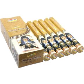 Govinda Incense - Santa Clara (Saint Claire) - 120 Incense Sticks, Masala Coated Incense in Kuwait