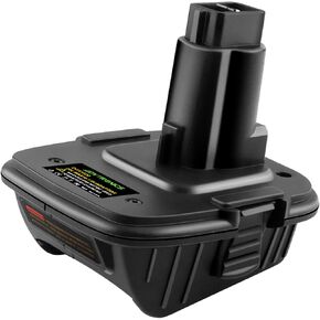 ADVTRONICS Battery Adapter DCA1820 Compatible with Dewalt 20V Lithium Battery DCB205 for Dewalt 18V NI-Cd&Ni-Mh Battery DC9096 DW9096 DC9098 DC9099 DW9099 in Kuwait