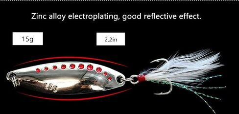 مجموعة طُعم الصيد تتضمن طُعم سباحة متعدد المفاصل + طُعم أسماك البلمة + طُعم ملاعق صيد + طُعم مروحي للمياه المالحة والمياه العذبة in Kuwait