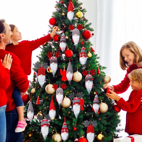 شجرة عيد الميلاد معلقة التماثيل قزم جنوم أفخم عيد الميلاد الحلي الأيائل السويدية اليدوية عيد الميلاد جنوم ديكور صغير هالوين التماثيل الاسكندنافية سانتا عطلة الديكور للجدران والسلالم والنوافذ (16) in Kuwait