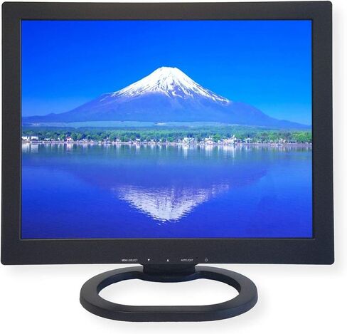 شاشة أمان ViewEra V151BN2 TFT-LCD مقاس 15 بوصة مع مكبرات صوت مدمجة، أقصى دقة 1024 (ارتفاع) × 768 (رأسي)، 16.2 مليون لون، أسود in Saudi Arabia