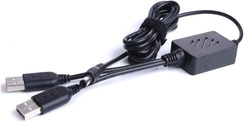Wellook AC-PW20 USB محول الطاقة - NP-FW50 الدمية استبدال البطارية DC المقرنة بطارية خارجية مفككة بالكامل، متاح ل NEX-5 5TL 5C 5T 5N 5RL 5R NEX-3NL NEX-F3 NEX-3F A5000 A6000 A3000 in Saudi Arabia