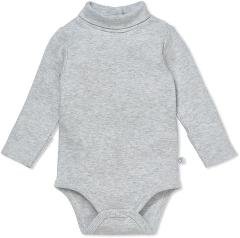 بدلة MORI Baby الفاخرة ذات الياقة المدورة للجنسين - القطن العضوي والخيزران - الشتاء الذي يجب اقتناؤه - قميص رومبر مريح in Kuwait