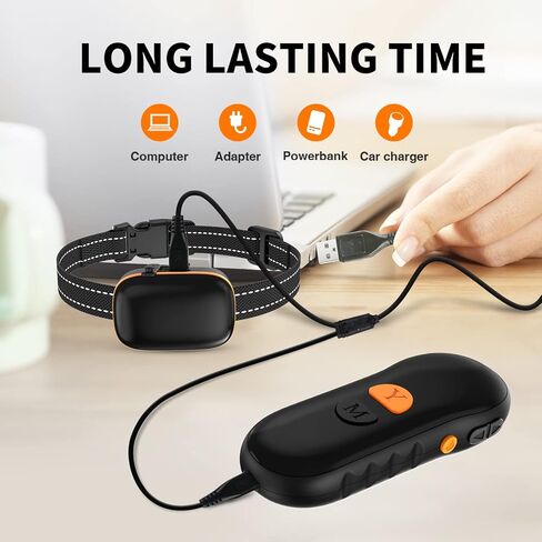 طوق صدمات للكلاب - [إصدار جديد] طوق تدريب للكلاب مع جهاز تحكم عن بعد بطول 2600 قدم، طوق صدمات للكلاب الصغيرة والمتوسطة الكبيرة بوزن 8-120 رطل، طوق E قابل لإعادة الشحن مقاوم للماء مع صوت تنبيه، اهتزاز، صدمة آمنة (أسود) in Kuwait